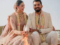 KL Rahul Athiya Shetty Wedding Pics : केएल राहुल अन् अथिया शेट्टी अडकले लग्नबंधनात; पाहा फोटो