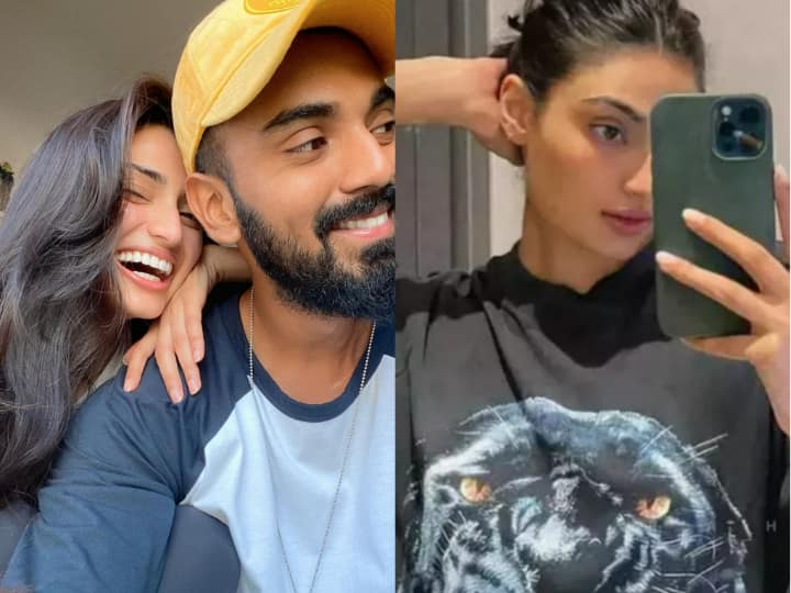 Athiya Shetty: अथिया शेट्टी ने आज अपने ब्वॉयफ्रेंड और इंडियन क्रिकेटर केएल राहलु के साथ सात फेरे ले लिए हैं. दोनों की शादी एक्टर के खंडाला वाले बंगले में हुई है.