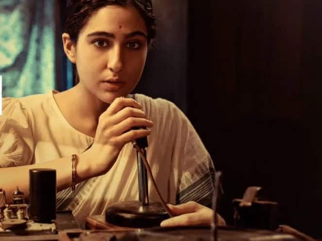 ‘Ae Watan Mere Watan’ first look: Sara Ali Khan plays freedom fighter from Quit India Movement Ae Watan Mere Watan: ફ્રીડમ ફાઈટરના રોલમાં જોવા મળી સારા અલી ખાન, સામે આવ્યો 'એ વતન મેરે વતન'નો ફર્સ્ટ લૂક