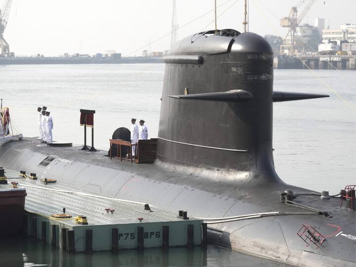 The submarine is equipped with some of the best sensors in the world, its weapons package includes sufficient wire-guided torpedoes and sub-surface-to-surface missiles to neutralise a large enemy fleet. (Photo credit: PTI)