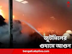 বজবজে জুটমিলের গুদামে ভয়াবহ আগুন