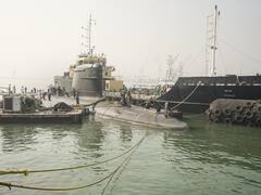 India Navy Commissions Fifth Kalvari Class Submarine INS 'Vagir' | See Pics