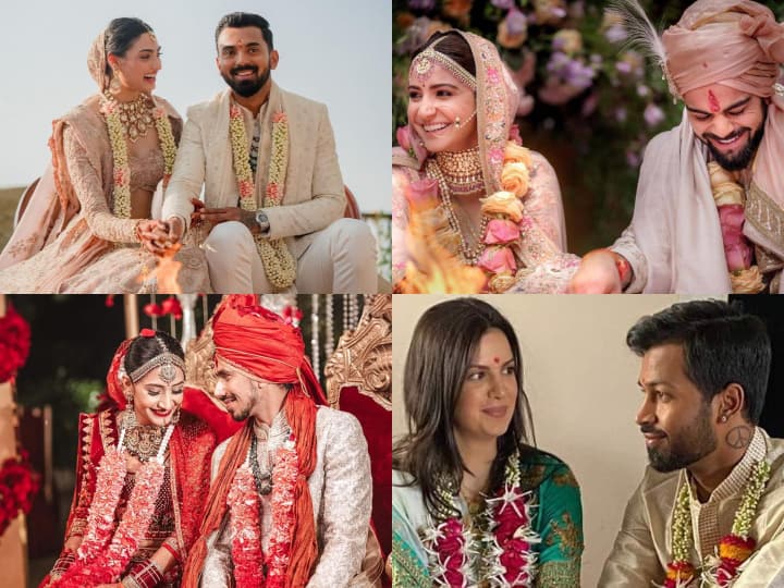 Indian Cricketers in Wedding Look: केएल राहुल शादी अपनी शादी में शेरवानी में नजर आए. इससे पहले विराट, युजवेंद्र चहल समेत ये क्रिकेटर भी अपनी शादी नें ट्रेडिशनल अवतार में नजर आए थे.