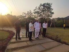 PHOTO: अजितदादा मनशक्ती केंद्रात! मुख्य केंद्रात महाशून्य बिंदूला अभिवादन करत जाणून घेतली प्रक्रिया