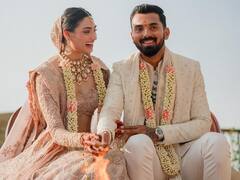 KL Rahul Athiya Shetty Wedding:  டும்..டும்..டும்.. காதலி அதியா ஷெட்டியை கரம்பிடித்தார் கே.எல்.ராகுல்..! மணமக்களுக்கு குவியும் வாழ்த்து..!