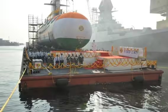 India Made Submarine INS 'Vagir' Commissioned Into Navy S | INS Vagir ...