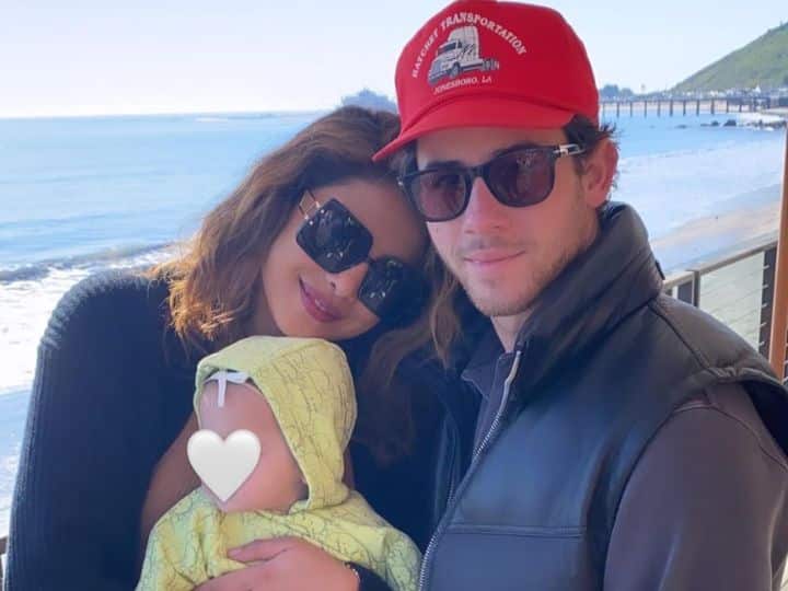 Priyanka Chopra was seen chilling with husband Nick Jonas and daughter Malti, latest family photo is amazing