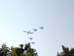 Republic Day 2023: दिल्ली में गणतंत्र दिवस से पहले फुल ड्रेस रिहर्सल, वायु सेना ने दिखाया अपना शौर्य, देखें तस्वीरें