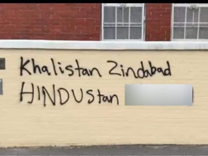 Australia temple attack Third Hindu temple attacked in Melbourne anti India slogans written temple walls ऑस्ट्रेलिया: मेलबर्न में 15 दिन के भीतर तीसरे हिंदू मंदिर पर हमला, इस्कॉन टेंपल की दीवारों पर लिखे भारत विरोधी नारे