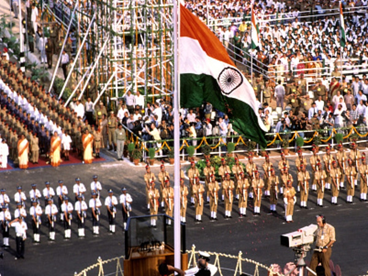 Flag Hoisting On Republic Day