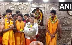 Rishabh Pant:  પંતની ઝડપી રિકવરી માટે સૂર્યકુમાર યાદવ સહિત ટીમ ઈન્ડિયાના ક્રિકેટરોએ કરી મહાકાલની ભસ્મ આરતી, જુઓ તસવીરો