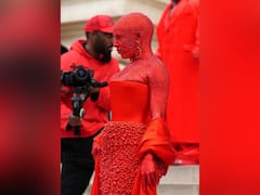 Paris Fashion Week: Doja Cat Breaks Barriers By Embracing Mixture Of Art And Fashion In Her Red Ensemble