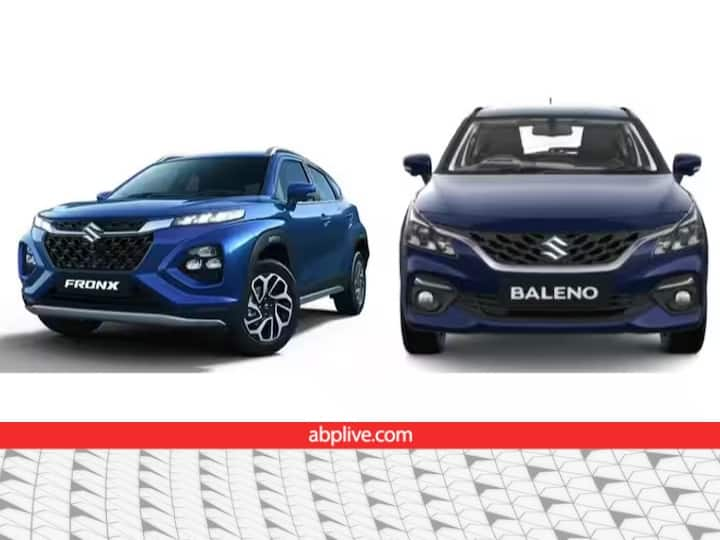 Car Comparison See which one is best between Maruti Suzuki Fronx and Maruti Suzuki Baleno  Car Comparison: मारुति सुजुकी फ्रोंक्स या मारुति बलेनो, जानिए आपके लिए कौन सी कार खरीदना होगा बेस्ट