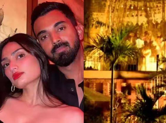 KL Rahul Athiya Shetty Wedding Photos: ਸਟਾਰ ਭਾਰਤੀ ਕ੍ਰਿਕਟਰ ਕੇਐਲ ਰਾਹੁਲ ਅਤੇ ਬਾਲੀਵੁੱਡ ਦੀ ਮਸ਼ਹੂਰ ਅਦਾਕਾਰਾ ਆਥੀਆ ਸ਼ੈੱਟੀ ਅੱਜ ਭਾਵ 23 ਜਨਵਰੀ ਨੂੰ ਵਿਆਹ ਦੇ ਬੰਧਨ ਵਿੱਚ ਬੱਝ ਜਾਣਗੇ।