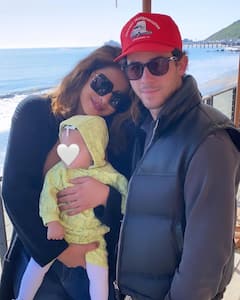 Priyanka Chopra And Nick Jonas Enjoy The Perfect Beachy Sunday With Daughter Malti | PICS