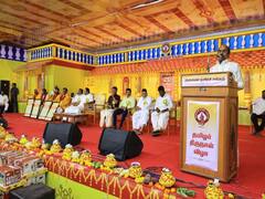 திராவிட இயக்கம் ஆட்சிக்கு வந்தவுடன் தமிழ்நாடு என பெயர் வைத்தது திமுக அரசு தான்  -  அமைச்சர் எ.வ.வேலு