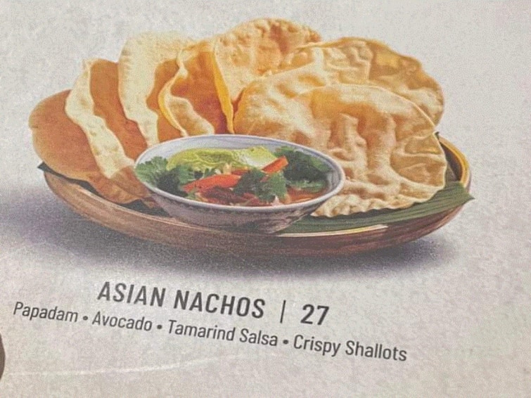 Malaysian Restaurant Sells 'Papad' As Asian Nachos For Rs 500, Netizens Are Miffed