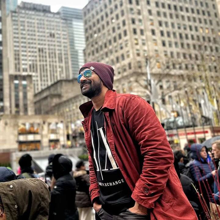 అమెరికాలో హీరో సత్యదేవ్ -Image Credit: Satyadev/Instagram