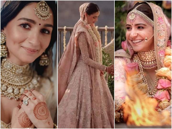 From Athiya to Alia .. many actresses chose bridal wear of other shades instead of red From Athiya to Alia .. many actresses chose bridal wear of other shades instead of red