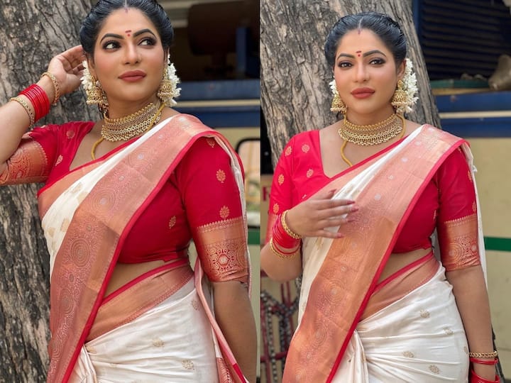 Reshma Pasupuleti photos : பாக்கியலட்சுமி சீரியல் புகழ் ரேஷ்மா பசுபுலேட்டி, தனது இன்ஸ்டா பக்கத்தில் புது போட்டோக்களை பதிவிட்டுள்ளார்