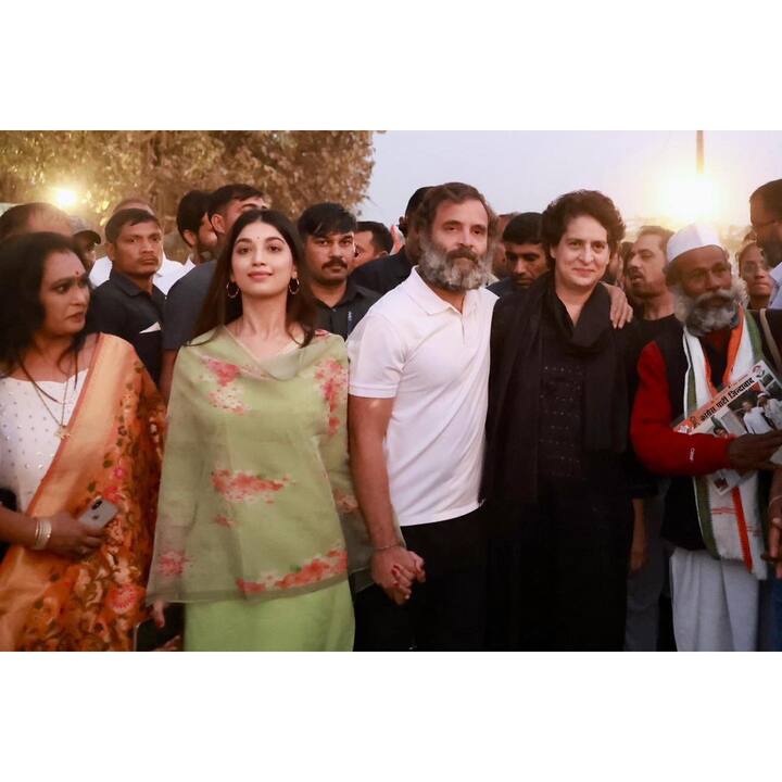 'Veer Ki Ardas Veera' fame actress Digangana Suryavanshi joined the campaign in Rajasthan's Bundi.