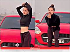 एलिवेटेड रोड पर रील्स बनाना युवती को पड़ा महंगा, पुलिस ने काटा 17 हजार का चालान