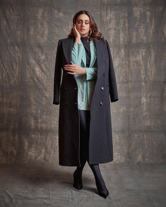 IMAGE: Huma Qureshi's winter special look; Photo discussion! IMAGE: Huma Qureshi's winter special look; Photo discussion!