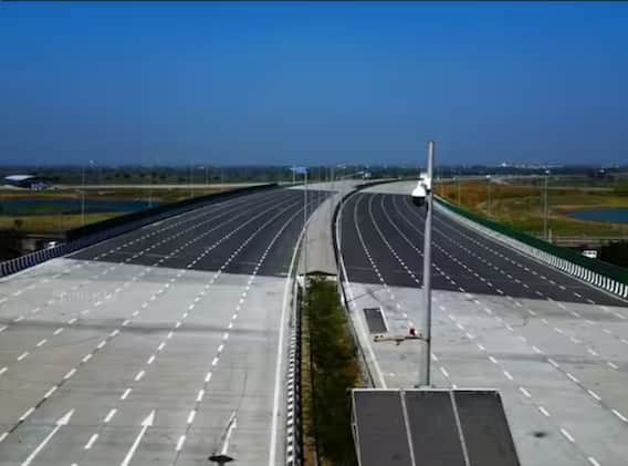 Delhi Mumbai Expressway: Delhi to Jaipur in just four hours, very beautiful pictures from drone