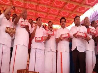 மதுரை எய்ம்ஸ் கட்டுமான பணிகள் தாமதம்; திமுக கூட்டணி கட்சி போராட்டம்