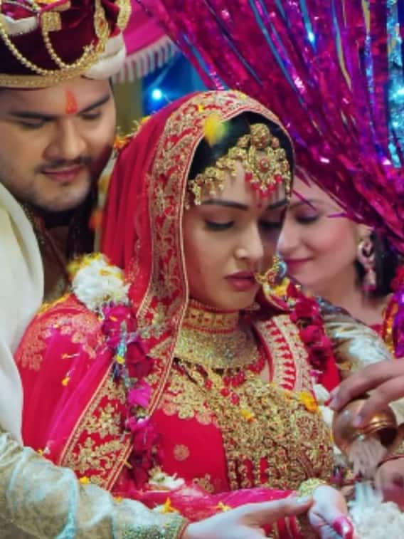 शादी के बंधन में बंधीं आम्रपाली दुबे?