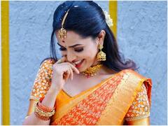 Karthika Deepam Shobha Shetty:పెళ్లి చూపులకు మోనిత ఎంత ముద్దుగా రెడీ అయ్యిందో!