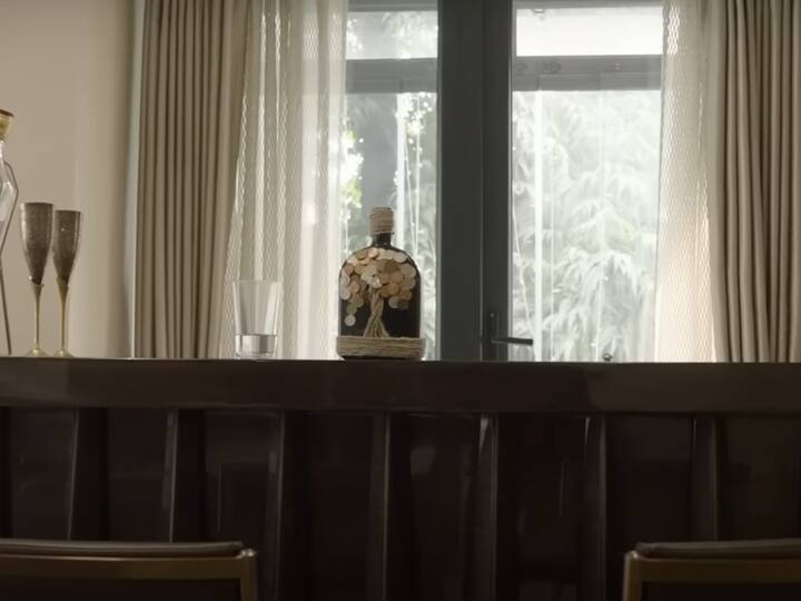 According to Ashneer, he has an in-house bar adjacent to the living space with about 100-150 bottles of alcohol. He went on to say that they are mainly for his father. (Image Source: YouTube/ Brut India)