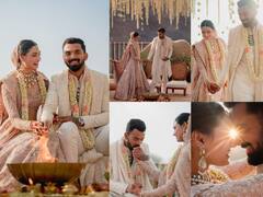 KL Rahul weds Athiya : 'ராஜா மேடையில நட்சத்திர பந்தலில போட போறான் தாலி போட போறான்..’ கே எல் ராகுலின் கல்யாண க்ளிக்ஸ்!