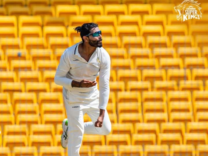 Ravindra Jadeja return to professional cricket after five months before IND vs AUS test series he is captaining Saurashtra in Ranji Trophy Ranji Trophy: 5 महीने बाद रवींद्र जडेजा की हुई क्रिकेट में वापसी, ऑस्ट्रेलिया सीरीज़ से पहले रणजी में दिखा रहे दम-खम