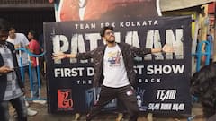 Pathan Release: 'पठान' की रिलीज पर कोलकाता में जश्न का माहौल, शाहरुख खान के फैंस ने यूं किया सेलिब्रेट