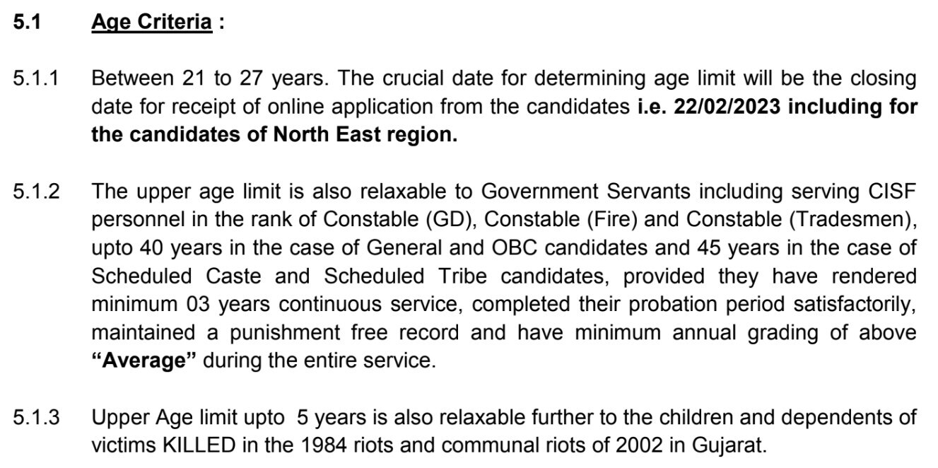 CISF Recruitment 2023 : 451 பணியிடங்கள்! சி.ஐ.எஸ்.எஃப்.-இல் பணி; விண்ணப்பிப்பது எப்படி? முழு விவரம்!