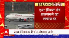 Air India Fined for 10 lakhs : एअर इंडियाला दोन प्रकरणांमध्ये दहा लाखांचा दंड