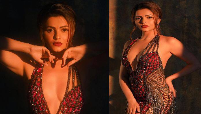 Rubina Dilaik Pics: ਰੁਬੀਨਾ ਦਿਲੈਕ ਇੱਕ ਚਮਕਦਾਰ ਰਿਵੀਲਿੰਗ ਡਰੈੱਸ ਵਿੱਚ ਨਜ਼ਰ ਆ ਰਹੀ ਹੈ। ਅਭਿਨੇਤਰੀ ਰੁਬੀਨਾ ਦਿਲੈਕ ਡੀਪਨੇਕ ਆਊਟਫਿਟ 'ਚ ਕਾਫੀ ਗਲੈਮਰਸ ਲੱਗ ਰਹੀ ਹੈ। ਉਸ ਦੀਆਂ ਤਸਵੀਰਾਂ ਨੇ ਸੋਸ਼ਲ ਮੀਡੀਆ 'ਤੇ ਪਾਰਾ ਉੱਚਾ ਕਰ ਦਿੱਤਾ ਹੈ।