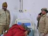 Bharatpur News: नेशनल हाईवे पर गश्त के दौरान पुलिस की गाड़ी को अज्ञात वाहन ने मारी टक्कर, 4 पुलिसकर्मी घायल