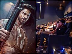 Pathaan Release: फैंस के सिर चढ़ कर बोल रही Shah Rukh Khan की दीवानगी, सुबह के शो भी चल रहे हाउसफुल, देखें तस्वीरें