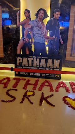 Pathaan Movie Release: কাকভোর থেকে হলমুখী দর্শক, বাঁধ ভাঙা উচ্ছ্বাস, 'পাঠান' উৎসবে সামিল কলকাতা