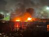 Aurangabad News: औरंगाबादेत लागलेल्या आगीत पाच दुकाने जळून खाक