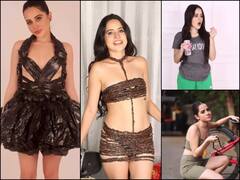Uorfi Javed Dress: डस्टबिन बैग से लेकर नाखून तक, उर्फी जावेद ने बनाई ऐसी-ऐसी चीजों की ड्रेस, सपने में भी नहीं सोच सकते आप!