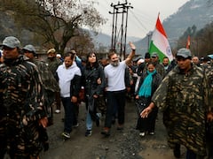 Bharat Jodo Yatra Second Leg Cancelled Due To Bad Weather In J&K's Ramban, To Resume On Friday