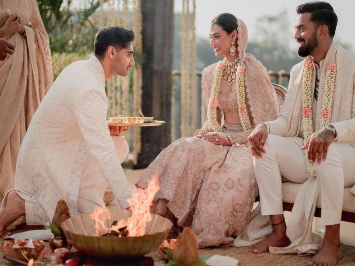 Ahan Shetty Shares Unseen Picture From Athiya Shetty, KL Rahul’s Wedding Ceremony, Wishes Them 'Love And Happiness' Ahan Shetty Shares Unseen Picture From Athiya Shetty, KL Rahul’s Wedding Ceremony, Wishes Them 'Love And Happiness'