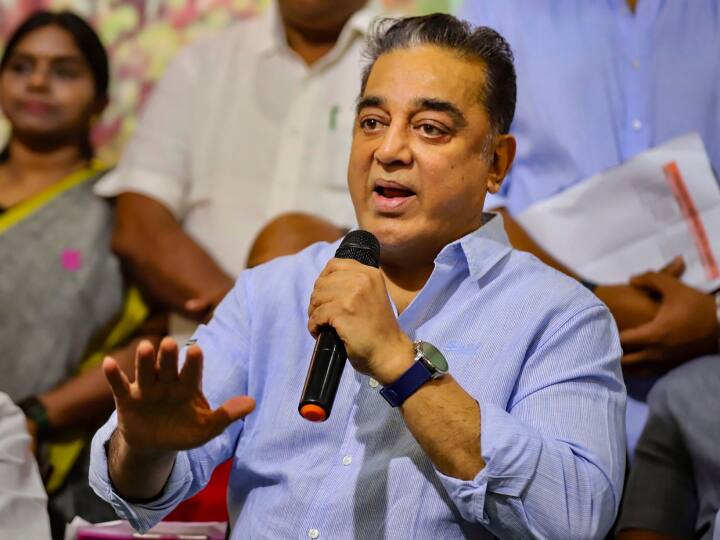 East Erode Bypoll : उप-चुनाव में कमल हासन की पार्टी MNM करेगी कांग्रेस का समर्थन, अभिनेता ने बताया क्यों लिया फैसला mnm will support congress in erode east bypoll in tamilnadu kamal haasan East Erode Bypoll : उप-चुनाव में कमल हासन की पार्टी MNM करेगी कांग्रेस का समर्थन, अभिनेता ने बताया क्यों लिया फैसला