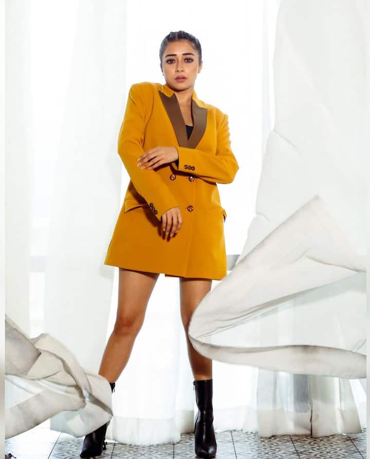 या शोमध्ये बरेच भांडण आणि वाद पाहायला मिळत आहेत. दुसरीकडे, या शोमुळे अनेक स्पर्धकांचे नशीब चमकताना दिसत आहे. आता या यादीत टीव्ही अभिनेत्री टीना दत्ताचेही नाव जोडले जात आहे.(फोटो सौजन्य :tinadatta/इंस्टाग्राम)