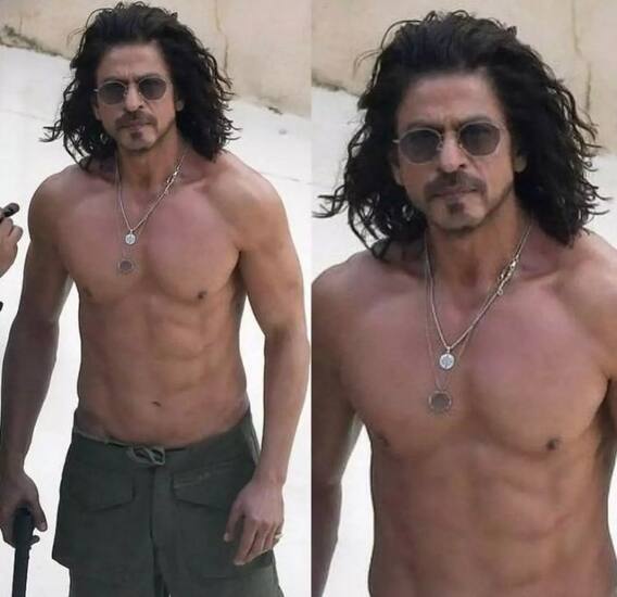 Shahrukh Khan: People are surprised to see Shahrukh Khan's strong body in 'Pathan', how is he looking so fit at the age of 57? Shahrukh Khan: People are surprised to see Shahrukh Khan's strong body in 'Pathan', how is he looking so fit at the age of 57?