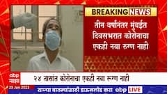 Mumbai Corona Update : तीन वर्षानंतर मुंबईत दिवसभरात कोरोनाचा एकही नवा रुग्ण नाही