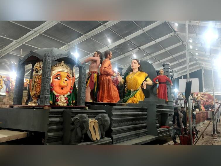 Republic Day Parade 2023 The sculptures created in Patanbori of Yavatmal will be seen in Maharashtra Chitrarath Tableaux on the Republic Day Republic Day Parade 2023 : प्रजासत्ताकदिनी राजपथावरील महाराष्ट्राच्या चित्ररथात झळकणार यवतमाळच्या पाटणबोरीत तयार झालेली शिल्पे